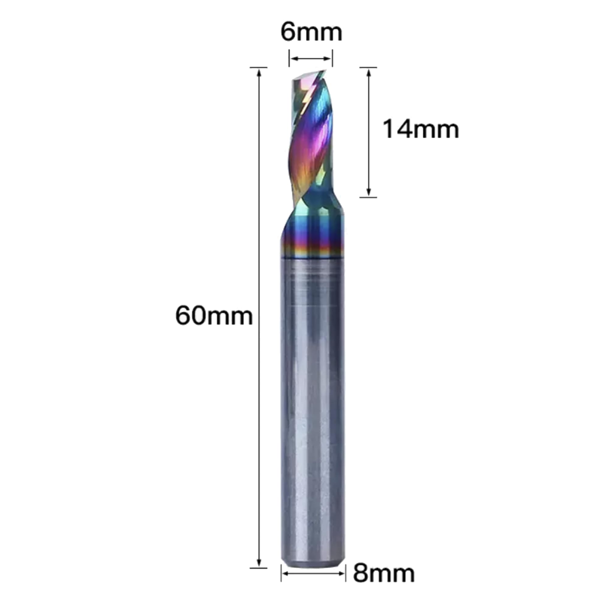 YANSYUAN Aluminum Alloy Milling Cutter with Coating Nano CNC Tools Milling Cutter Solid Carbide Milling