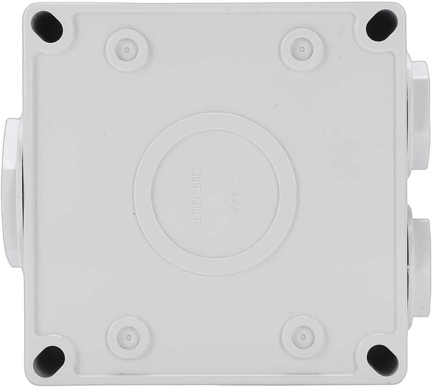 Jeffergarden Generator Power Inlet Box, 30A 3750 7500W L14 30C ETL Certified, with Weatherproof Spring Cover and Brass Terminal Block, for Outdoor Generator Usage