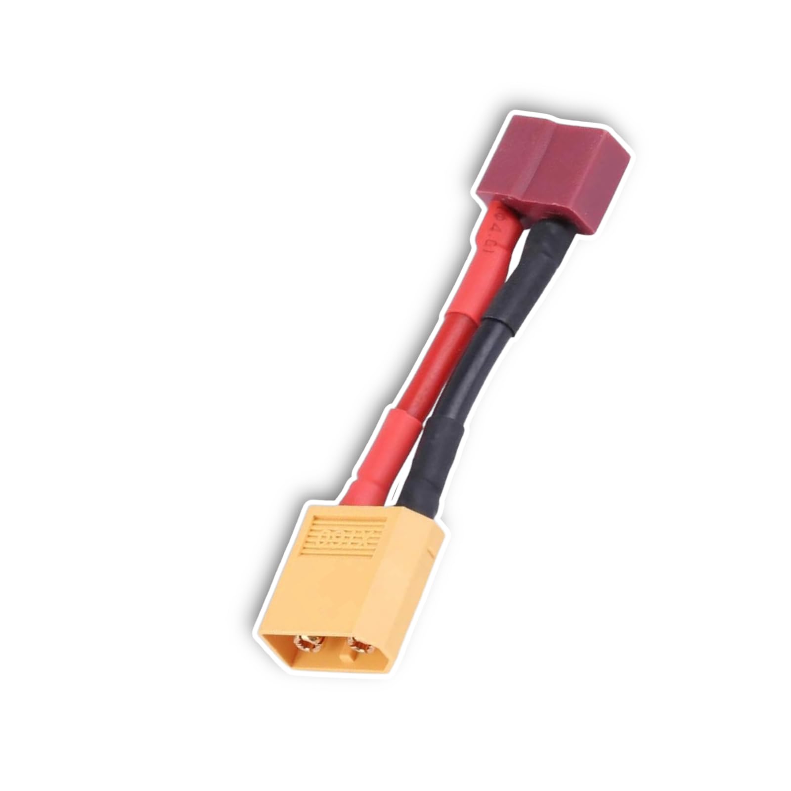 D3a Tube Adattatore Connettore EC3 A T (stile Deans) Per Modellini RC - Maschio-femmina, Senza Saldatura, Per Auto, Barche, Droni PS 3 Hen