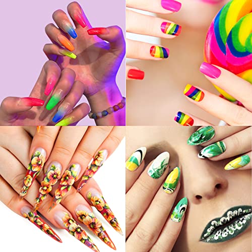 Duufin 36 Colori Pigmenti in Polvere per Unghie