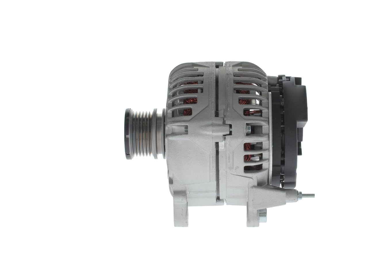 BOSCH Alternatore 1 986 A00 741 80A generatore con puleggia multipla Compatibilità con PEUGEOT 206 2 volumi/Coda spiovente 2A/C 307 3A/C 306 2 volumi/Coda spiovente 7A, 7C, N3, N5, CITROËN