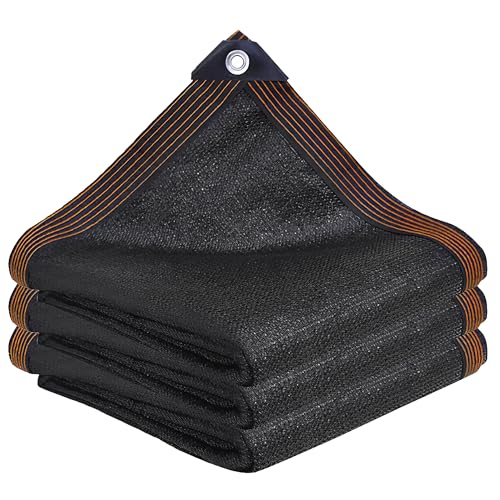 Image of winemana Black Shade Cloth 40%, 5x8 FT Mesh Tarp - Garden Shade for Greenhouse, Patio, Vegetables, Plants Cover and Chicken Coops, Sun Shade Net for Outdoor Protection with Reinforced Grommets