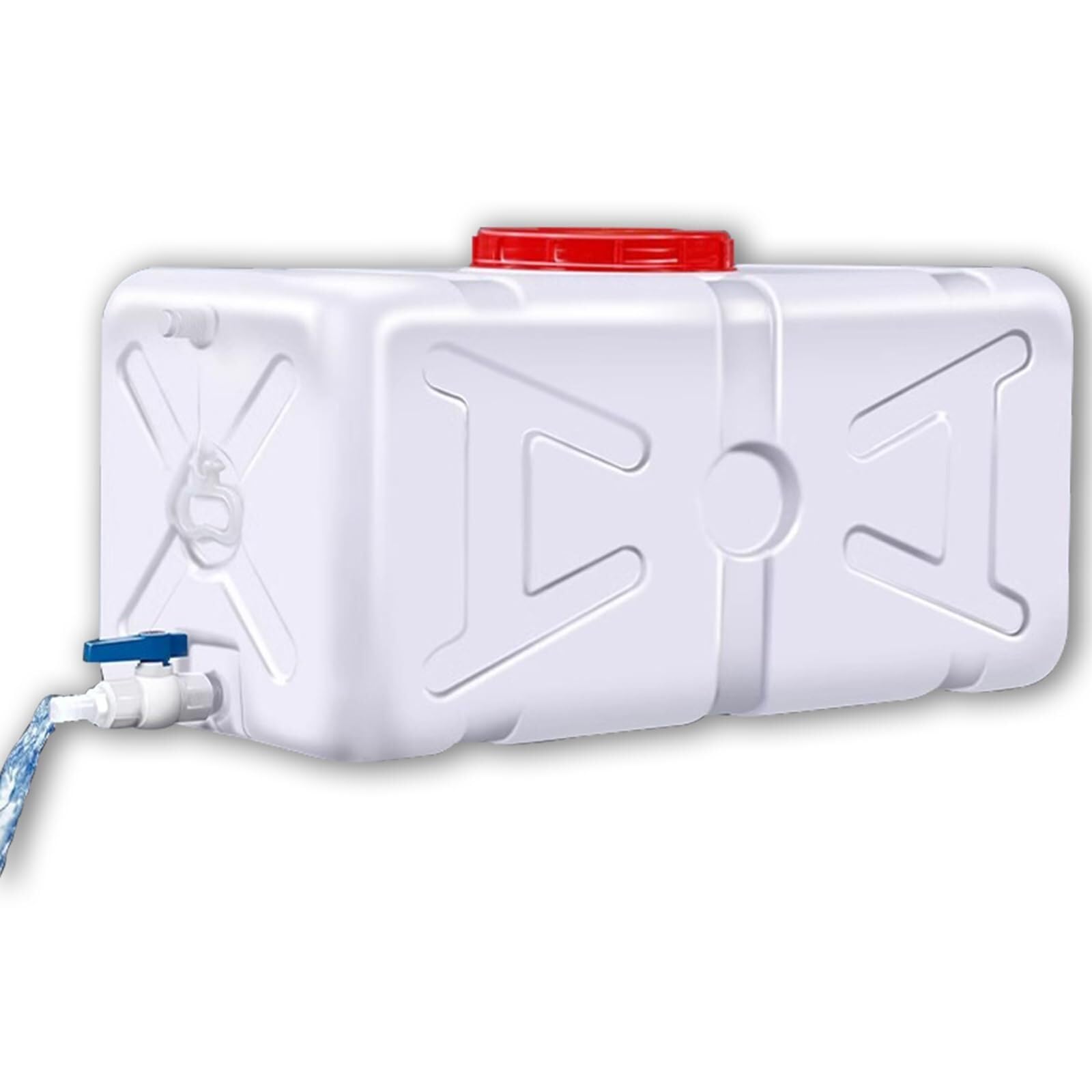 LICOME Water Container with Tap Portable Water Storage Bucket Perfect for Camping Hiking Climbing Or Other Travel Outdoor Activities(200L)