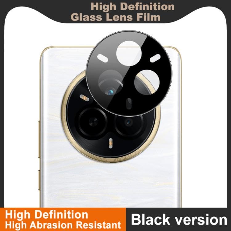 Image of ZARALA Glass Camera Lens Protector For Realme 14 Pro / 14 Pro+ [9H Hardness] [6D Lens Protector ] [Easy Installation] Black