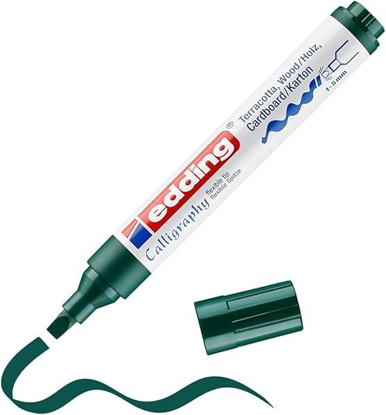 Edding Calligraphy Marker Pen Green