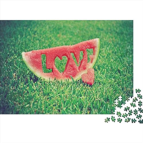 Puzle de madera personalizado de 500 piezas con paisajes idílicos para montar en familia
