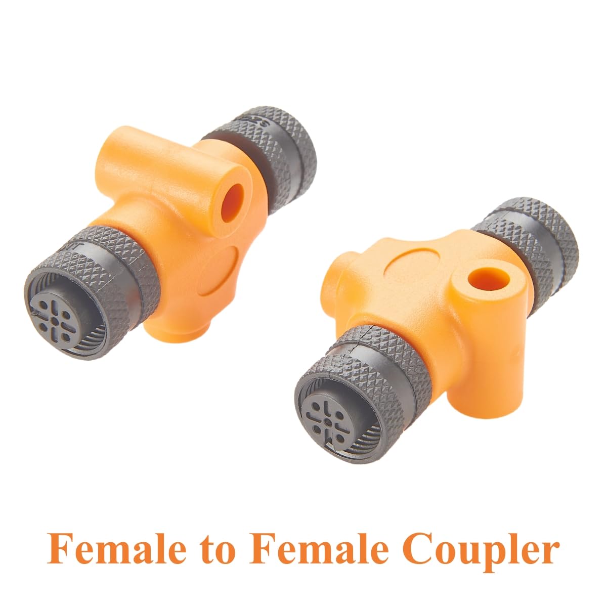 NMEA 2000 N2k T Connettore M12 Micro-Change Gender Changer IP67 M12 5Pin Codice A Femmina a Femmina Accoppiatore Marine Boat Drop T Splitter per CANBus CANOpen Devicenet