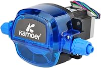 Kamoer KHL High Flow Peristaltic Pump 24V Stepper Motor - 0-1800ml/min Adjustable DIY Liquid Dosing Pump Silicone Tube