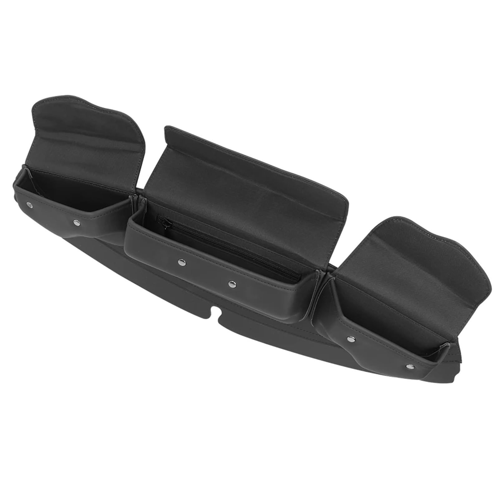 Parabrezza Moto Spoiler Borsa a marsupio per parabrezza Batwing a 3 tasche Adatto per Harley Touring Electra Street Glide 2014-2023