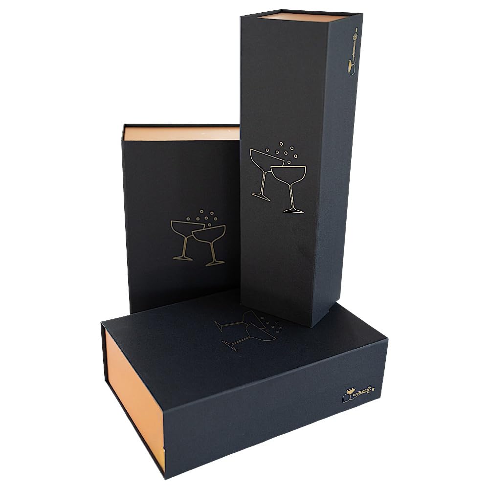 Cavas Hill Cava Brut Organic y Rosé Organic, Pack 2 Botellas, Cuvée 1887, Estuche Regalo Premium Negro, Penedès