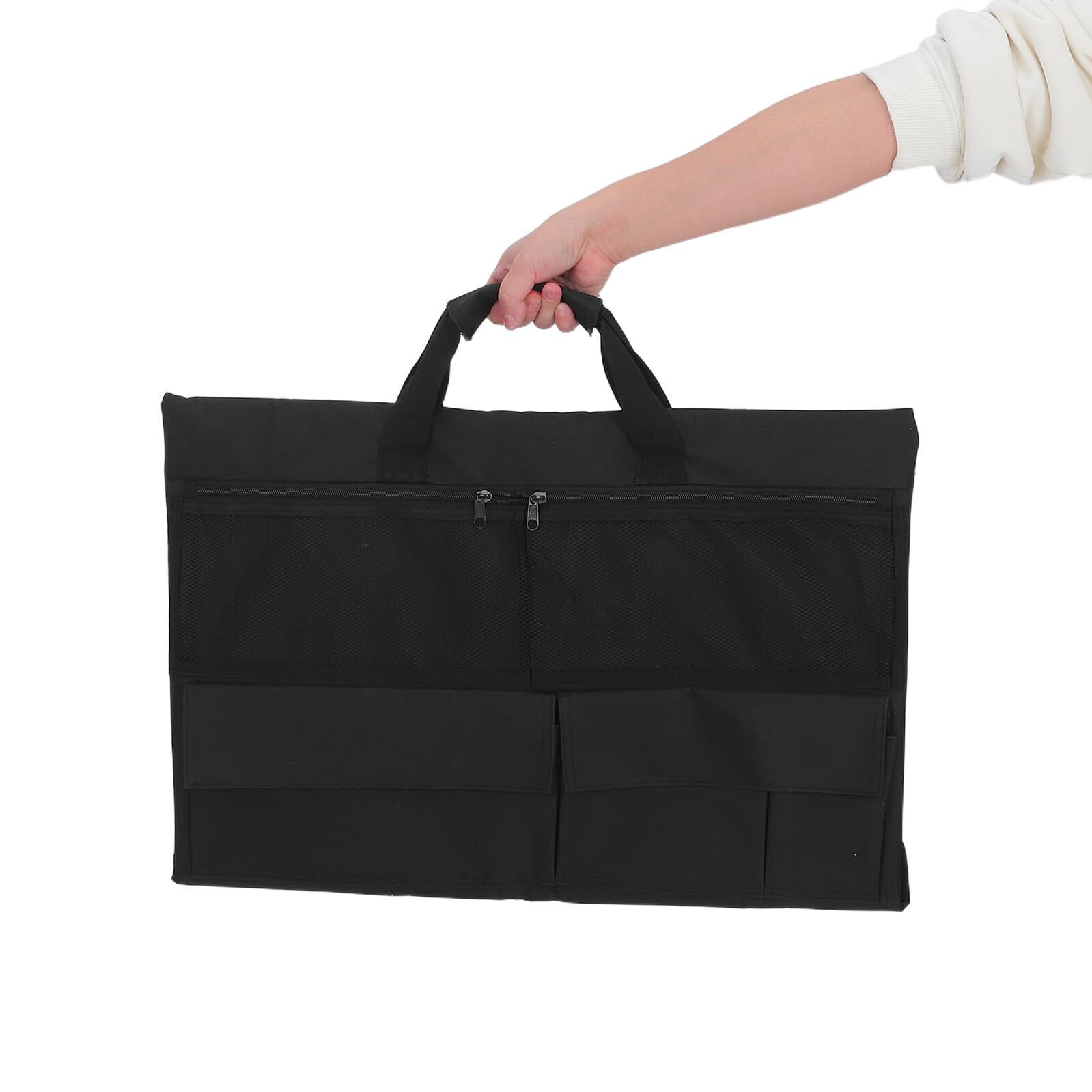 Copertura Antipolvere per Monitor da 24" in Nylon Resistente, Custodia Protettiva Maniglia, Protezione Completa per Display Desktop in Ufficio e Casa