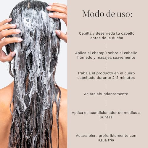 HAIR BURST Shampoo und Conditioner Set für Längeres und Stärkeres Haar mit Natürliche Wirkstoffe – Haarwachstum beschleunigen und Haarausfall vermeiden – Ohne SLS und Parabene (2 x 350ml)