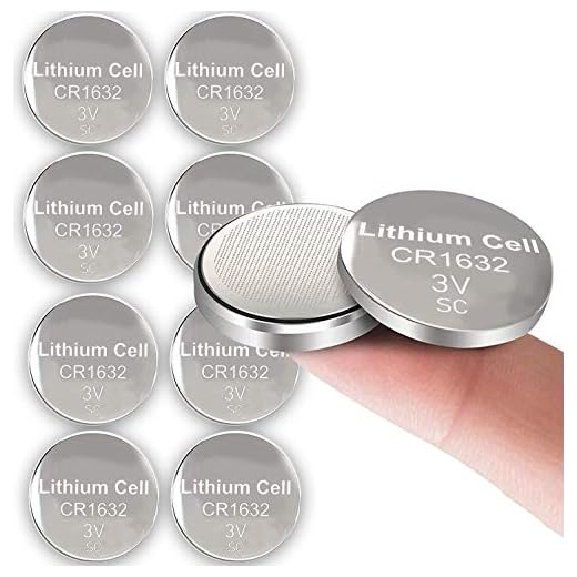 Oniza 8 Pack CR 1632 Battery Lithium 3v Batteries for Car Key Remote Watch LED Key fob Replacement