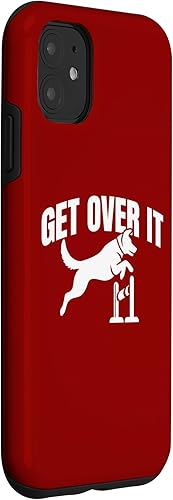 Miniatura 9 de iPhone 14 Pro Dog Agility Handler - Get Over It - Bar Jumping Dog Agility Case