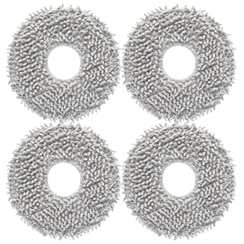 mita ロボット掃除機 X2 OMNI / T20 OMNI / T20e OMNI /T10 OMNI / X1 OMNI / X1 TURBO / T30 / T30S COMBO / T30S PRO OMNI /T50 OMNI / T50 PRO OMNI 対応 互換交換対応 互換モップ 4枚 消耗品 エコバックス対応 互換品