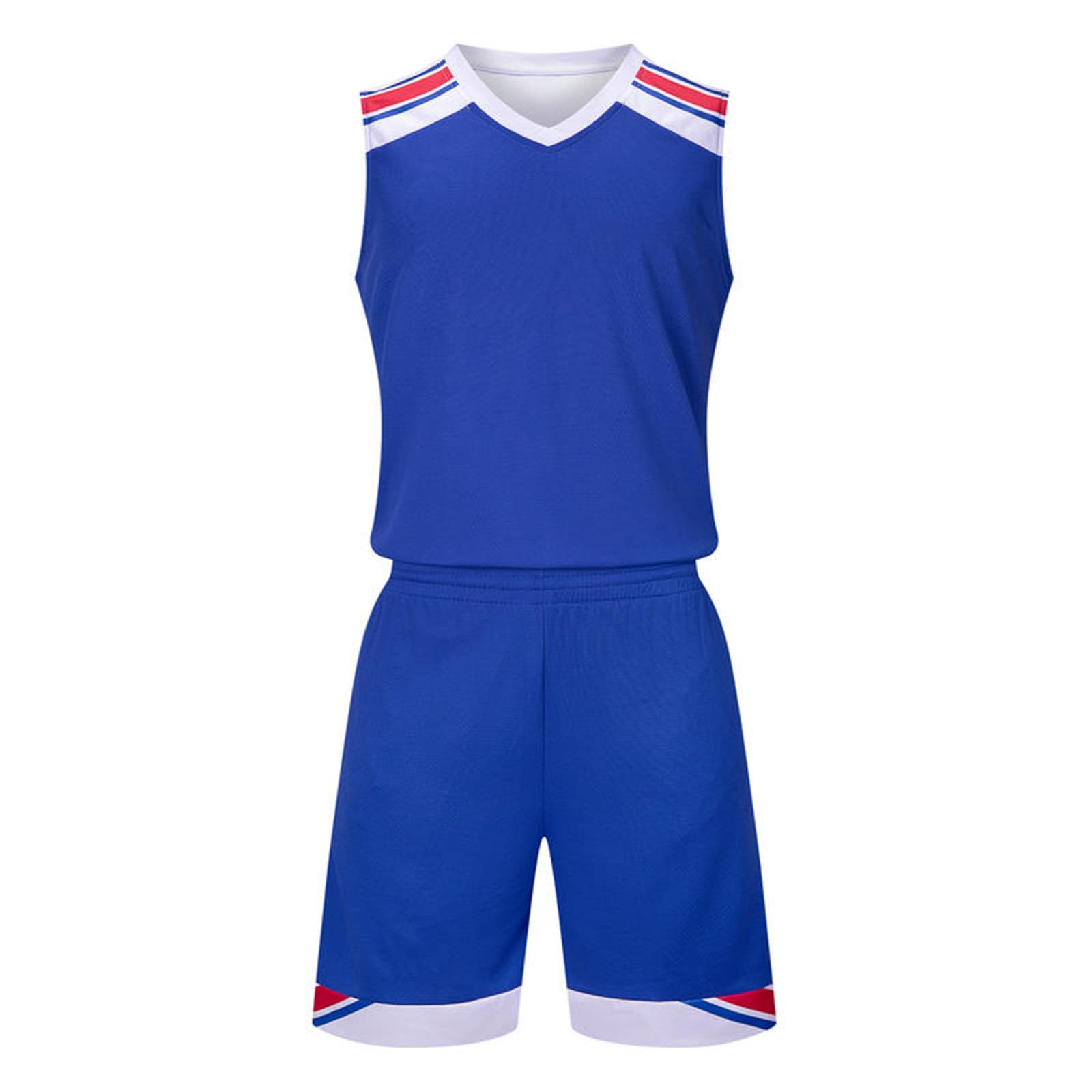 HULGBasketball Suits,Fashion Basketball Jersey,Children/adults,2-Piece Basketball Performance Tank Top and Shorts Set,basketball Jersey Set with Pockets