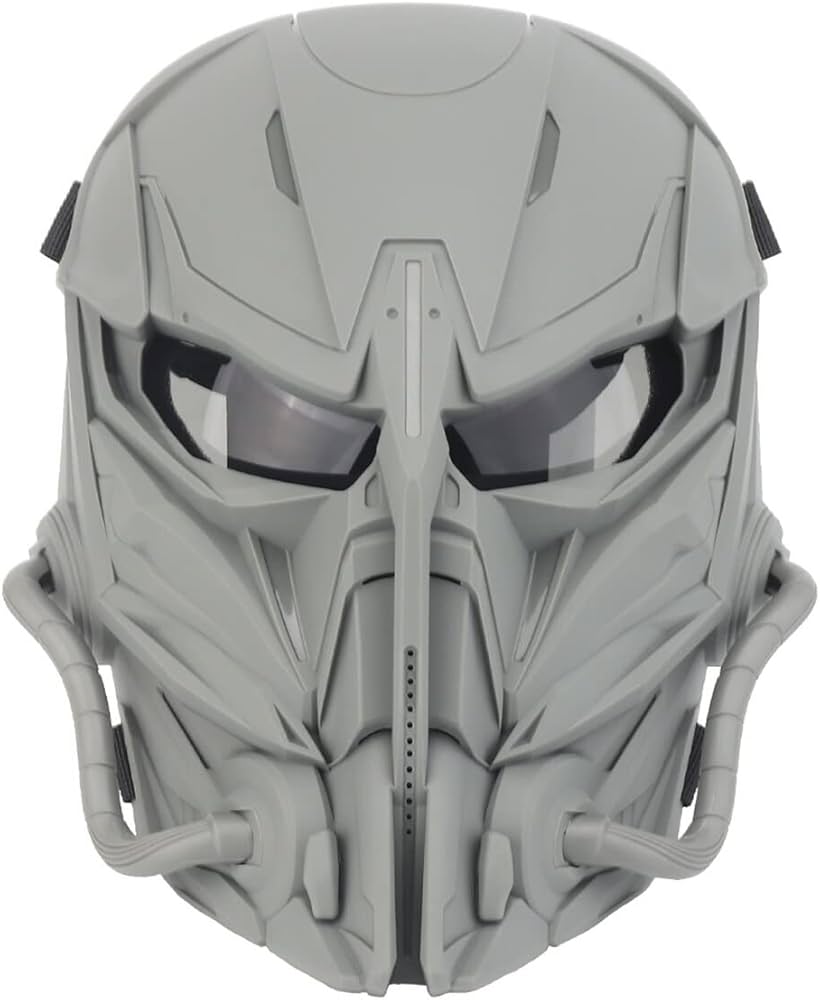 Amazon.co.jp: WoSporT エイリアンパニッシャーマスク GREY : ホビー