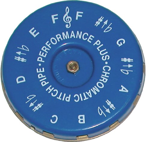 Performance Plus CP-F Vocal Chromatic Pitch Pipe Key of F to F with Carrying Bag