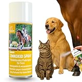 Zinc Spray Caballo I Pomada de Zinc Spray I Óxido de Zinc Protección de Heridas Picazón Perro Gato I Primeros Auxilios Perro I Pomada de Zinc Impermeable I Pomada de Óxido de Zinc Spray Malva 200ml