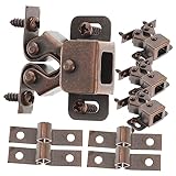 Fermetures d'armoires - les loquets à double bille aident à maintenir les portes de vos armoires fermées, empêchant ainsi les objets de tomber, attaches de volets