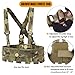 KRYDEX Tactical Chest Rig Elastic Rig Cummerbund with X Harness and Admin Pouch (MC)