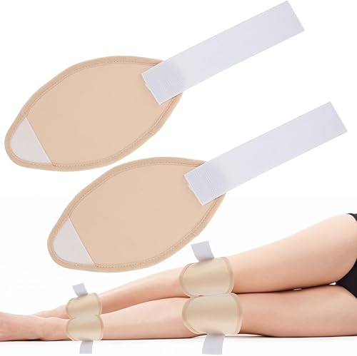 Paquete de 2 unidades de aceite esencial para rodilla, tobillo, codos, brazos, pies, paquete de aceite de rodilla de franela de bambú, almohadillas