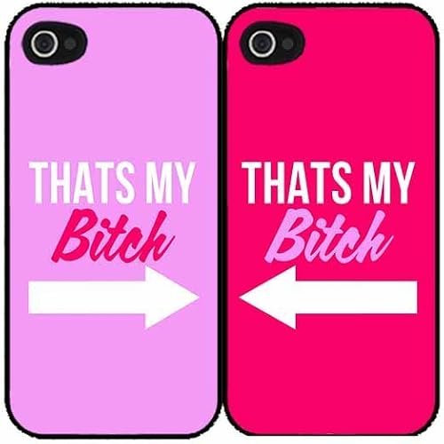 Generic That's My Bitch Best Friends Matching Couple Cell Phone Cases for iPhone