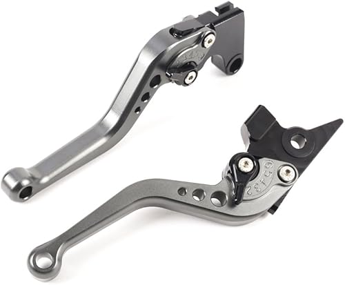Miniatura 10 de SunPower Palancas cortas Palancas de embrague de freno CNC ajustable de aluminio para Yamaha FZ1 FAZER 06-15, FZ8 11-15, FZ6R 09-15, FZ6 FAZER