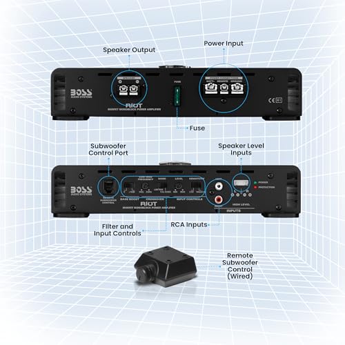 Boss Audio Systems R1100M Monoblock Car Amplifier thumb #3