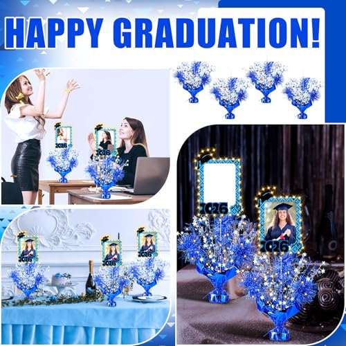 Centros de mesa de graduación metálicos Marsui con diseño de estrella premium 5