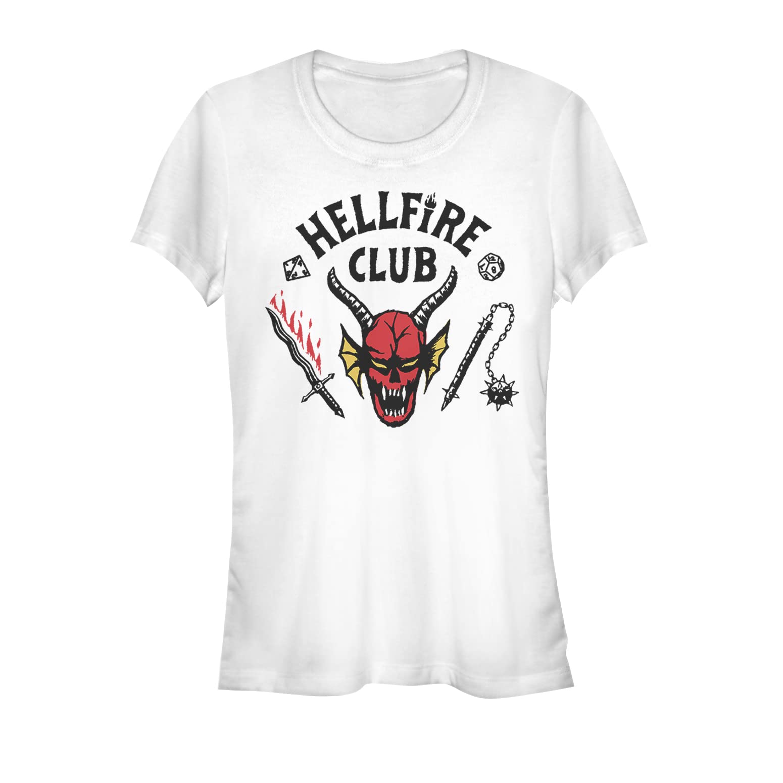 Hellfire Club kısa kollu tişört Tişört Kadın