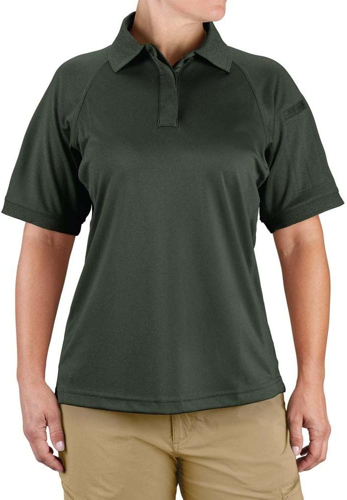 PROPPERレディースSnag Free半袖ポロシャツ S グリーン