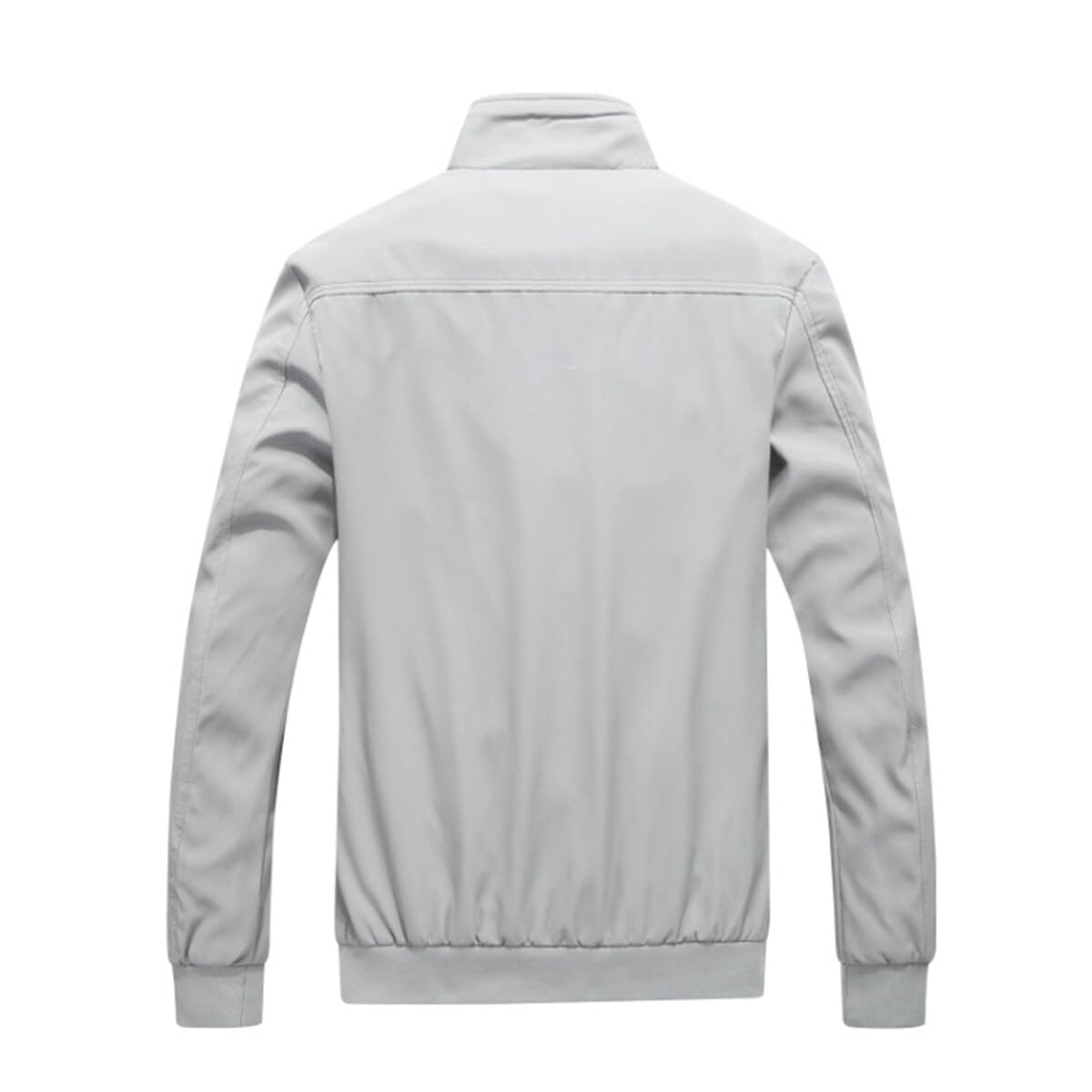 Allthemen Giubbotto da Uomo Invernale Caldo da Aviatore Leggero Giacca Tattica Militare Casual Autunno Giacca Sportiva Maniche Lunghe Zip Primavera Collo Alto Taglio Vento