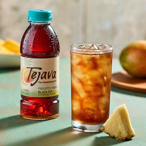 Tejava 40318 Pineapple Mango Black Iced Tea, 12 Pack, 16.7Oz Pet Bottles, Unsweetened, Non-Gmo, Kosher, No Sugar Or Sweeteners, No Calories, No Preservatives thumb #4