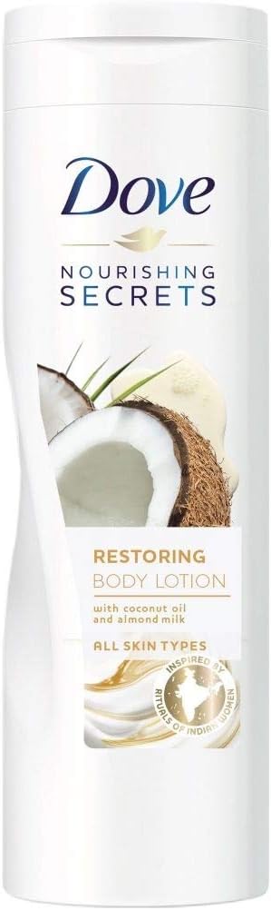 Dove Body Lotion Ritual Coconut & Almond Body Lotion, voor alle huidtypes, verpakking van 3 (3 x 250 ml)