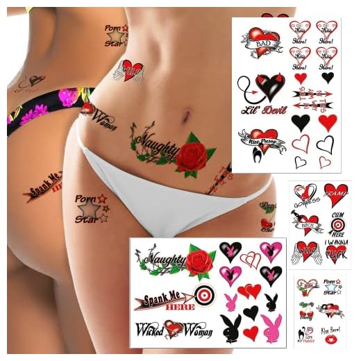 40+ sexiga stygga tillfälliga tatueringar för kvinnor damer - vuxen kul för nedre ryggar armar rumpa mage