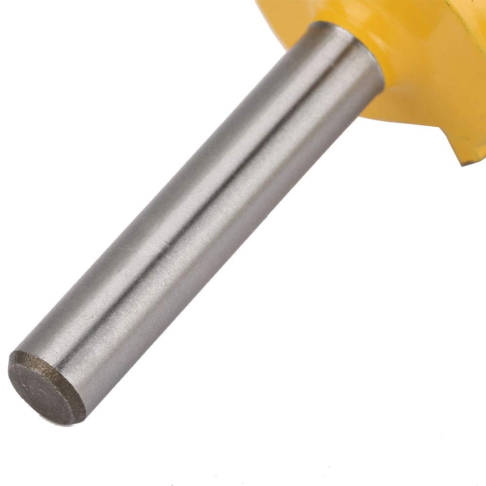 Set di 3 frese per profili a cassetta e stile con gambo da 1/4 pollice, fresa in carburo per lavorazione del legno con rivestimento resistente al calore, adatta a legni duri,