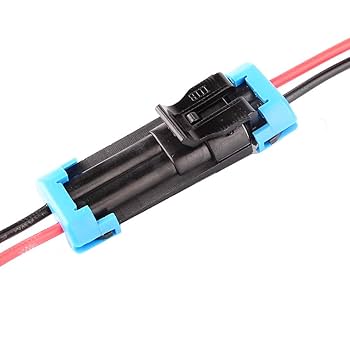 HUIQIAODS 2 Pin Way Car Waterproof Electrical Connector Plug