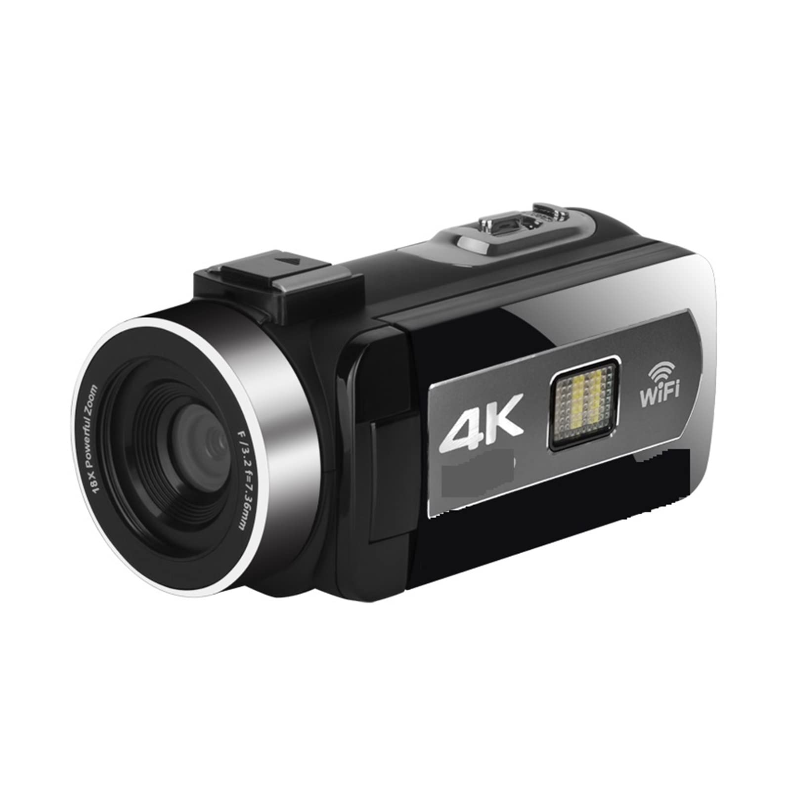 Cyfrowa kamera wideo 48MP 4K cyfrowy aparat fotograficzny do fotografii Vlog wideo kamera cyfrowa transmisja na żywo kamera internetowa automatyczne ustawianie ostrości kamera Uchwyć każdą chwilę w ży