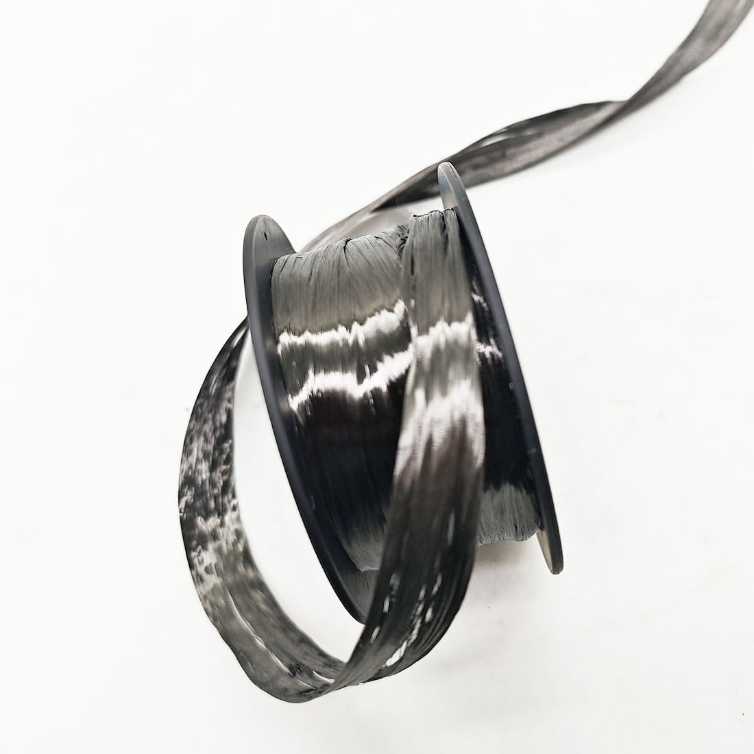 Cinta de hilo de filamento continuo de remolque de fibra de carbono de 12K de alta resistencia for compuestos, 1 unidad(48Kx100M)