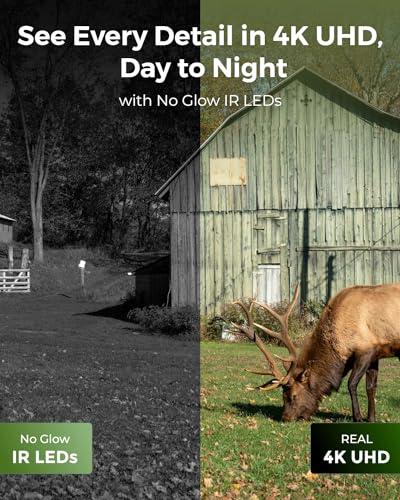Reolink 4G LTE Cellular Security Camera Outdoor Wireless, Go Ranger PT+Solar Panel, No WiFi, 360° Animal Detection, 4K HD PTZ Trail Camera with Night Vision(No Glow), App Control, Live Streaming - Image 2
