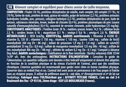 ADVANCE Medium Senior 12 kg