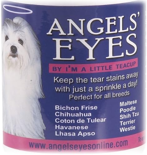 Angels' Eyes Tear-Stain Eliminator for Dogs and Cats, Beef Flavor, 120 Grams Bottle