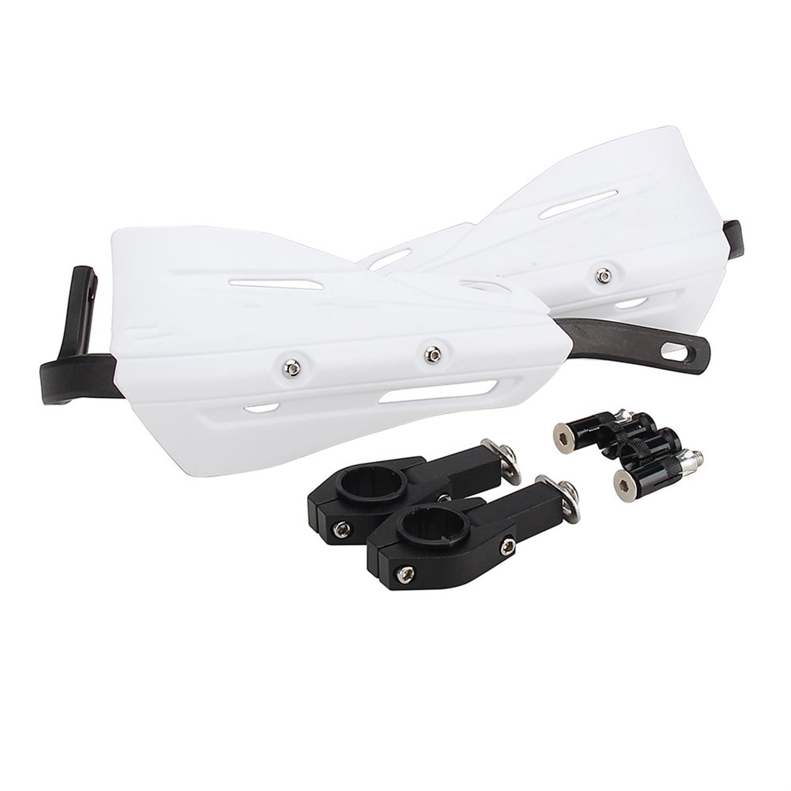 Moto Paramani 22 28mm Protezione Paramani Paramani per EXC per SXF Dirt Bike Enduro Protezione Manubrio Moto Paramani Motocross (Colore : Bianco, Dimensione : B)