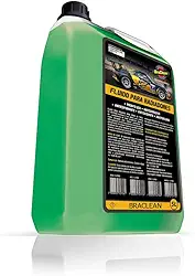 Fluido para Radiador Verde Pronto Uso 5 Litros BraClean Anticorrosivo Antiespuma Para Sistema de Arrefecimento Veículos Leves e Pesados Diesel Gasolina Etanol GNV
