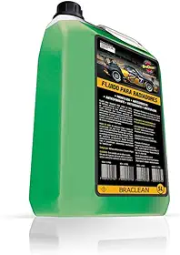 Fluido para Radiador Verde Pronto Uso 5 Litros BraClean Anticorrosivo Antiespuma Para Sistema de Arrefecimento Veículos Leves e Pesados Diesel Gasolina Etanol GNV