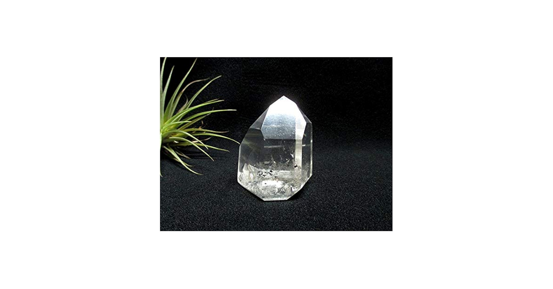 Amazon.co.jp: クォーツインクォーツ 貫入水晶 ポイント 原石