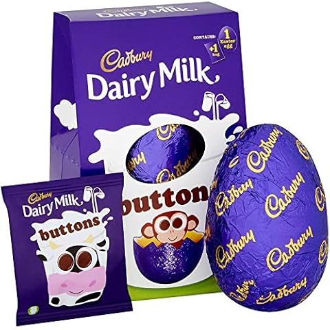 Cadbury Dairy Milk Buttons Easter Egg Treat Cover