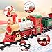 Imagen de deAO Tren Clásico Infantil con Luces y Sonidos Conjunto Navideño de Vías