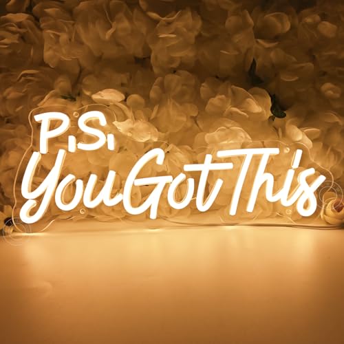 SYLHOME You Got This LED Neon Light Sign